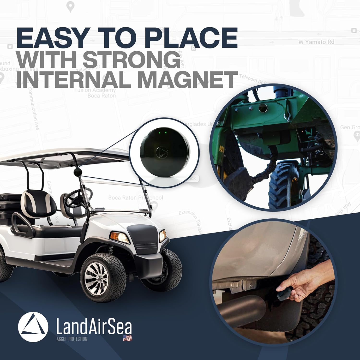 LandAirSea 54 GPS Tracker - Made in the USA from Domestic & Imported Parts. Long Battery, Magnetic, Waterproof, Global Tracking. Subscription Required - Image 8